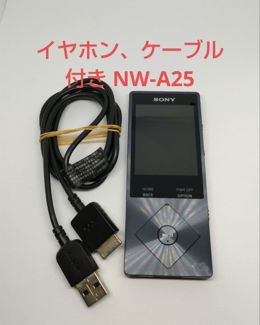 SONY ハイレゾウォークマン NW-A25 チャコールブラック