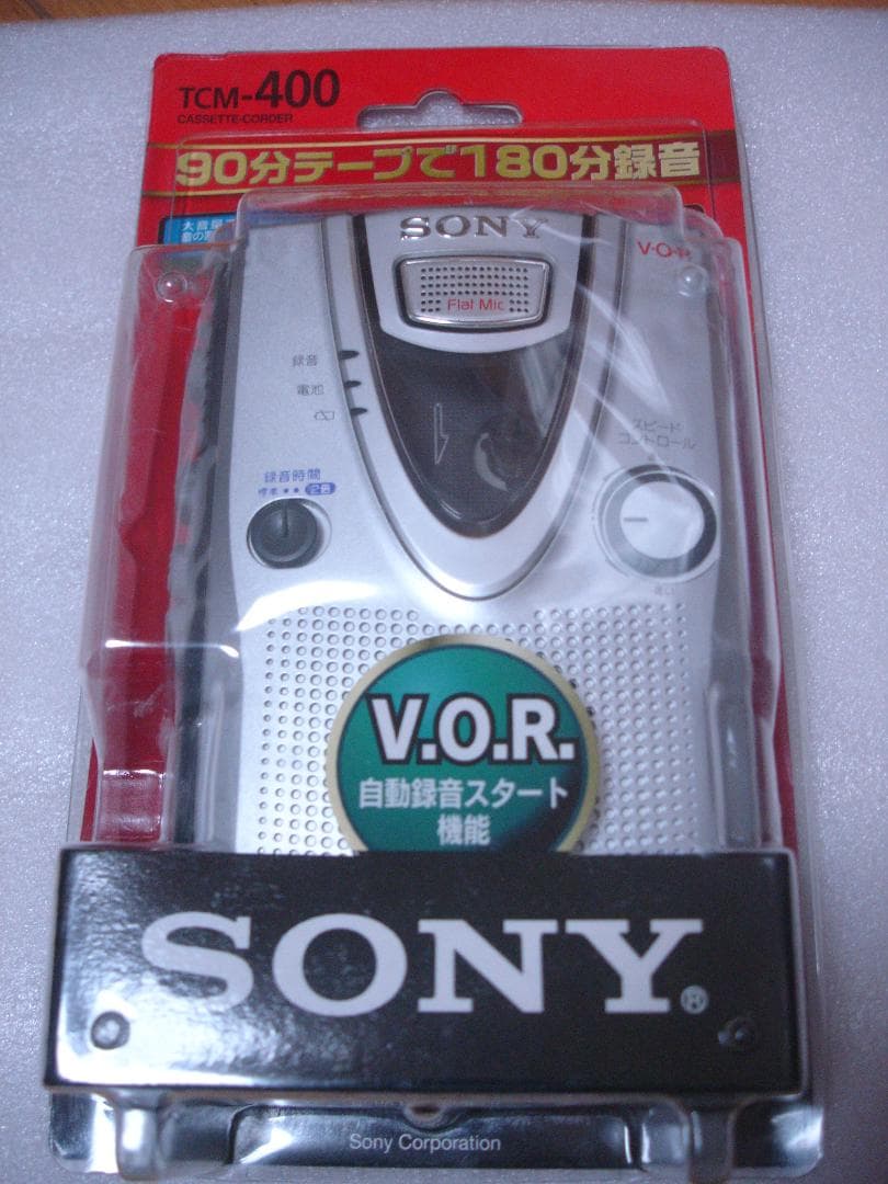 SONY カセットコーダー(カセットテープレコーダー)／TCM-400