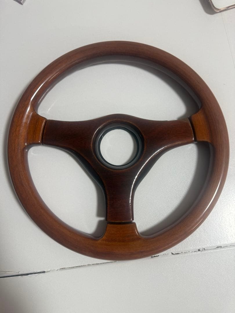 イタリア製 ウッドステアリング