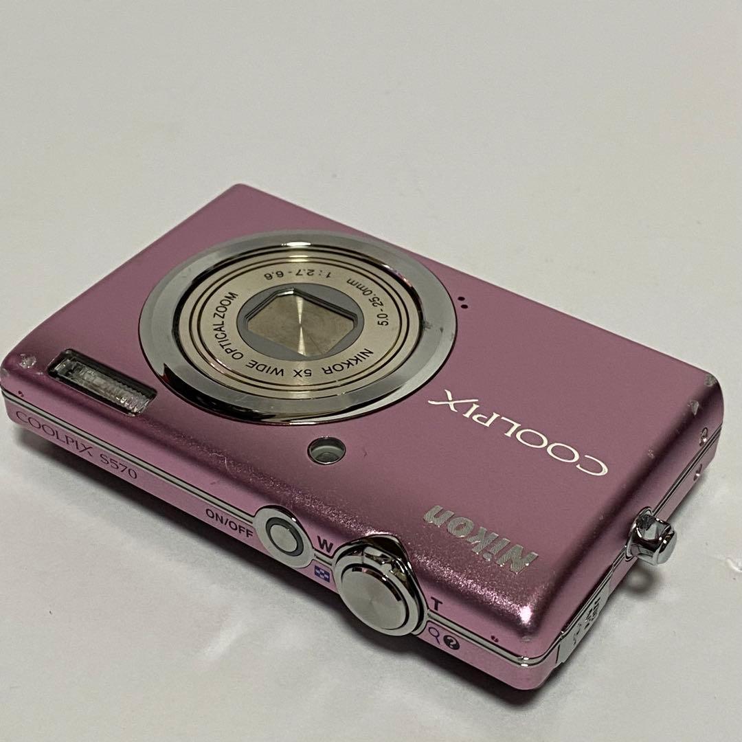 Nikon COOLPIX S570 ピンク コンパクトデジタルカメラ