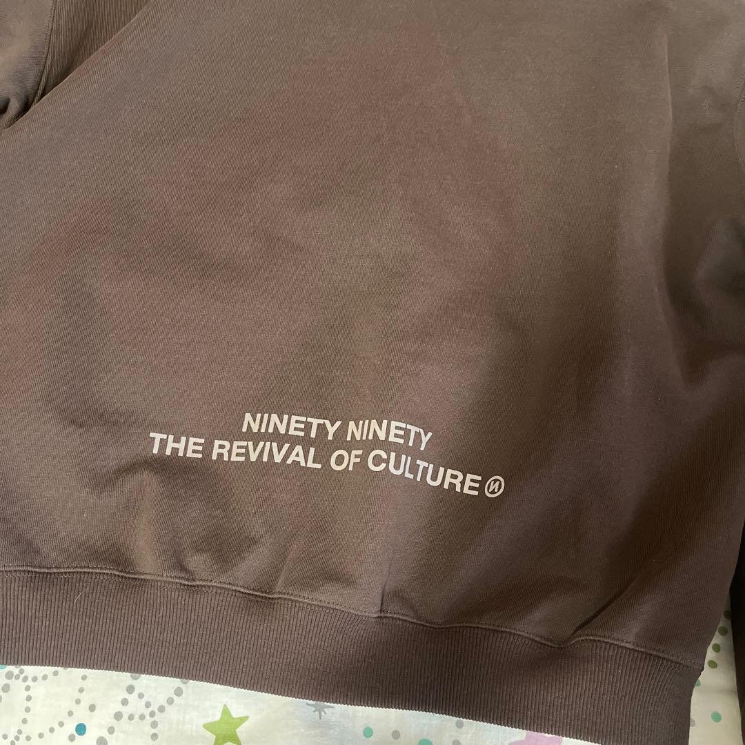 トップス 9090 OG Logo Assort Zip Hoddie Brown