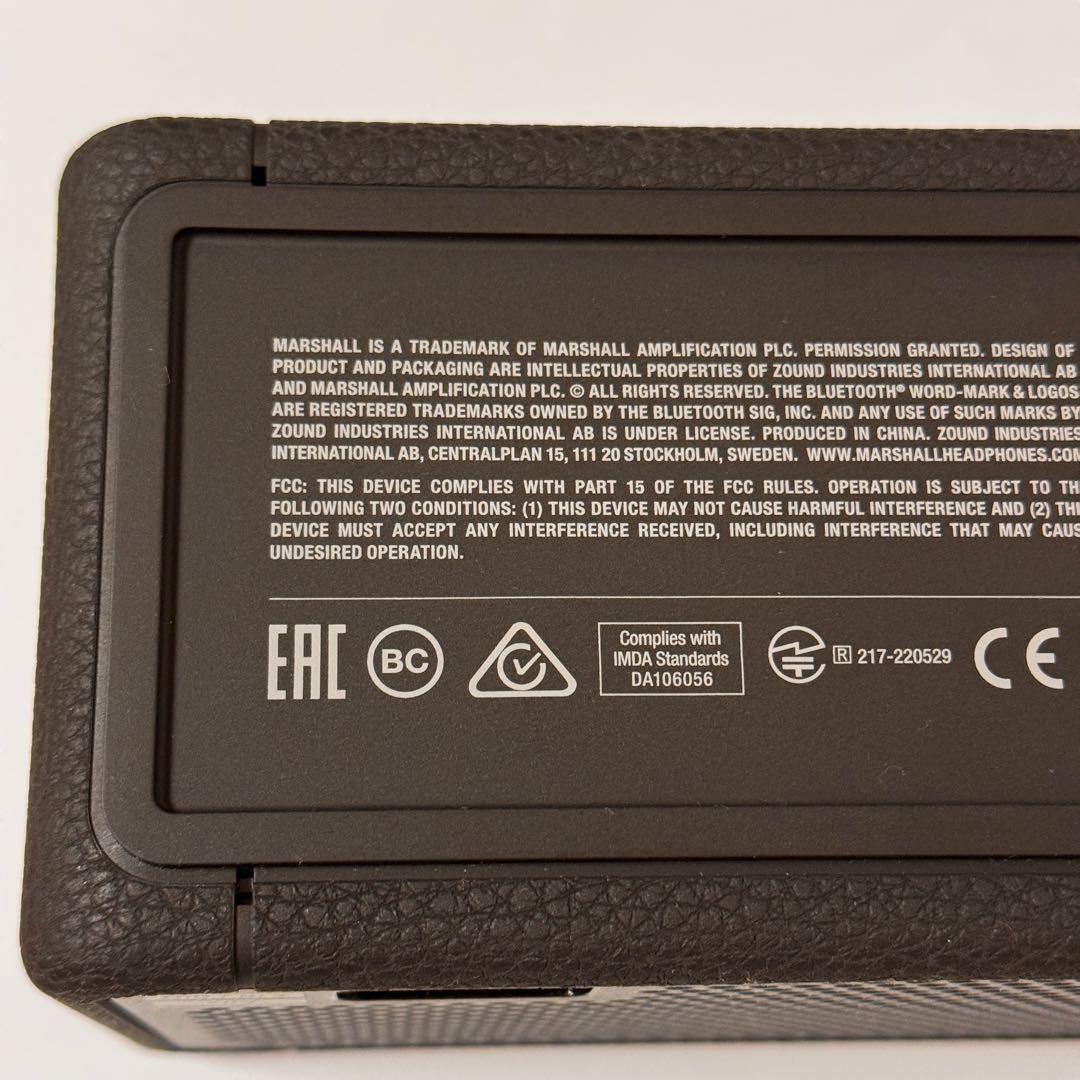 Marshall Middleton 美品Bluetoothスピーカー 本体のみ