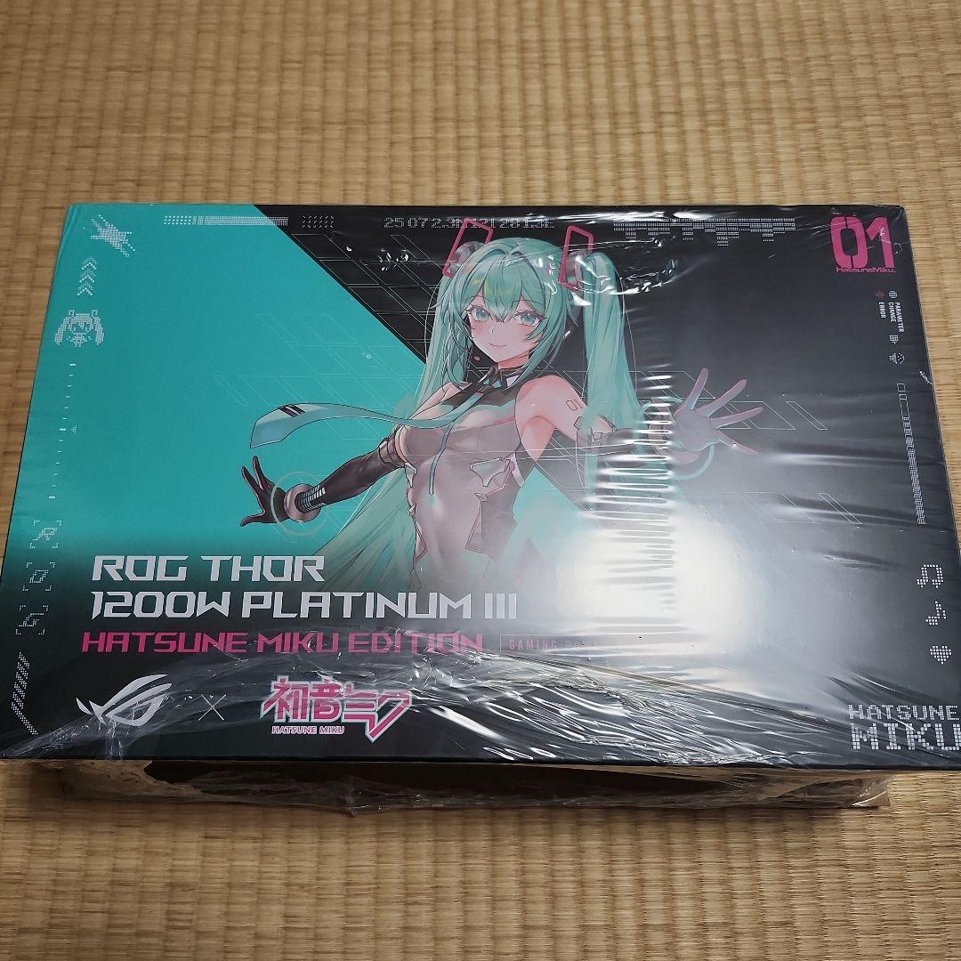 電源ユニット ASUS ROG Thor 1200W Platinum III MIKU