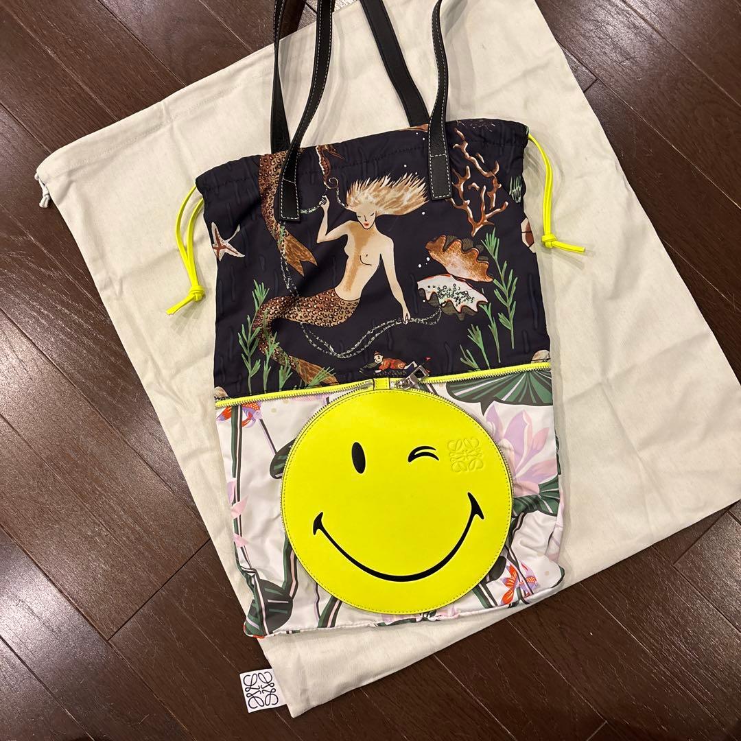 LOEWE トートバッグ スマイリー