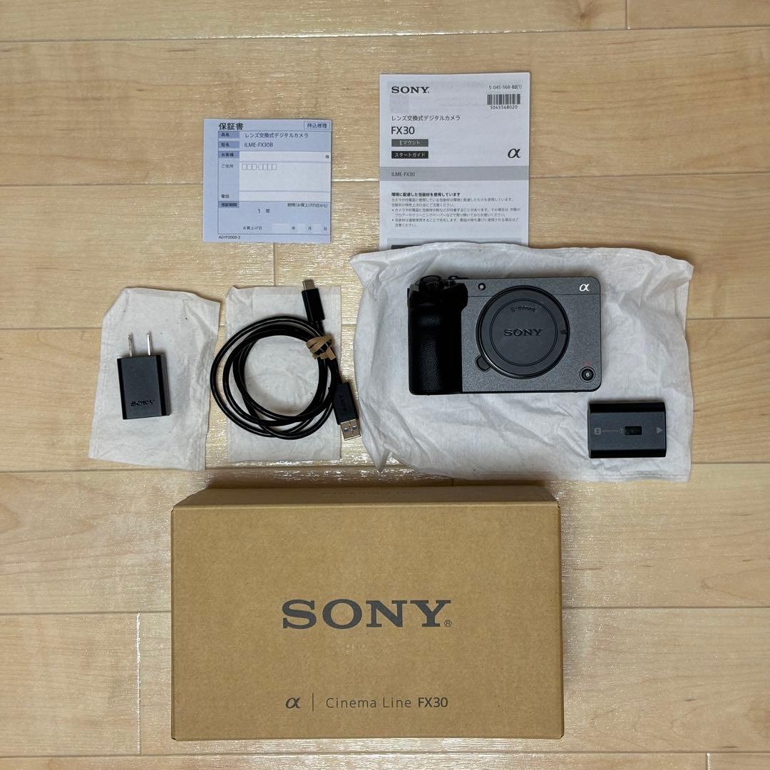 デジタルカメラ SONY FX30