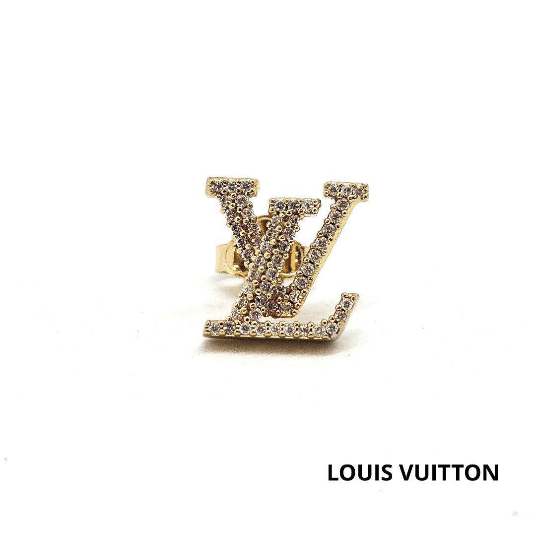 ルイ ヴィトン ブックル ドレイユ LV アイコニック ストラス ピアス