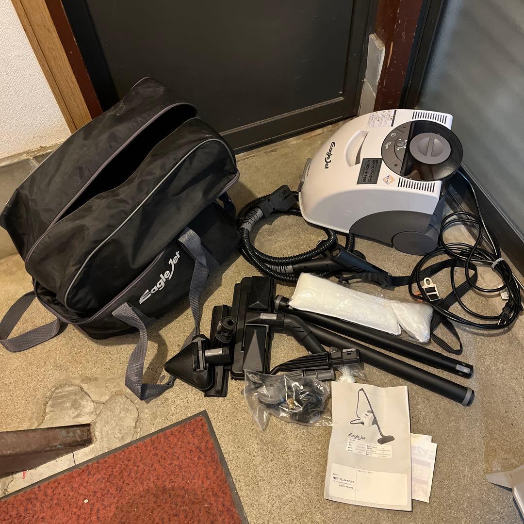 EagleJet スチームクリーナー 本体と付属品