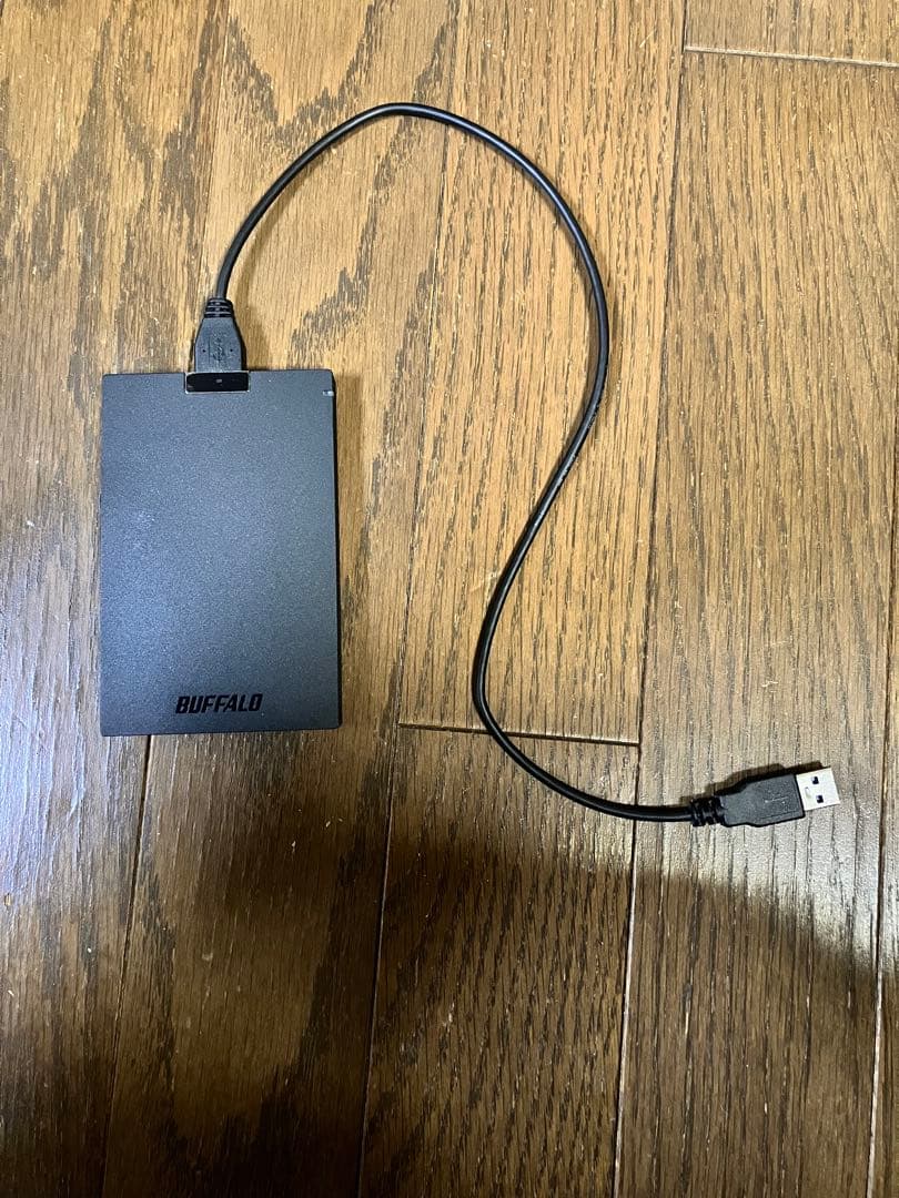 BUFFALO SSD-PGC2.0U3-BC 外付けSSD 2TB 黒色