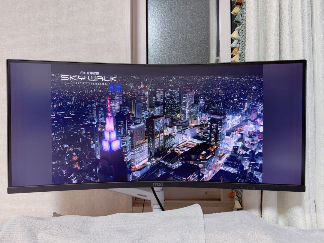 【発送方法変更】MSI 湾曲モニター MAG342CQ 34インチ144hz