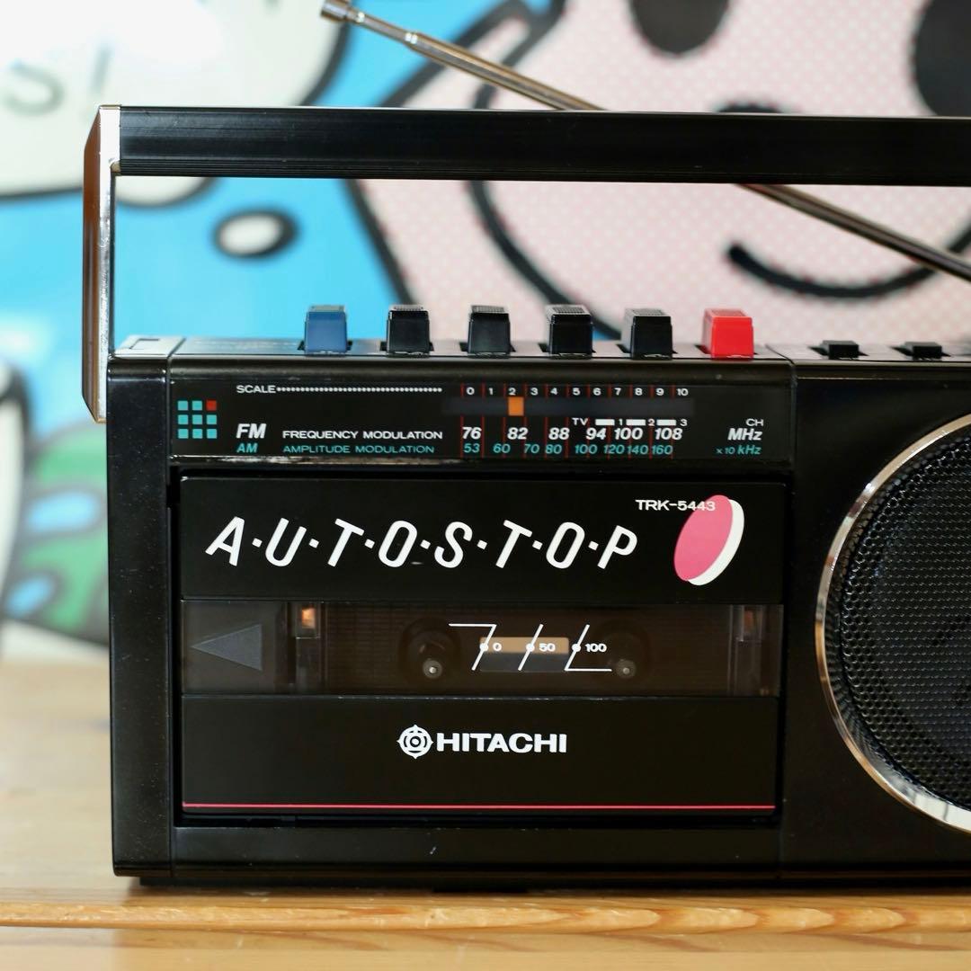 HITACHI PERDISCO ラジカセ