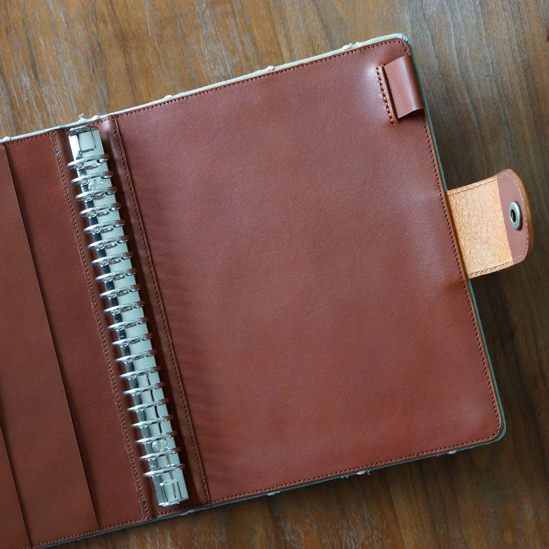 ミナペルホネン　タンバリン　A5リングバインダー20穴手帳