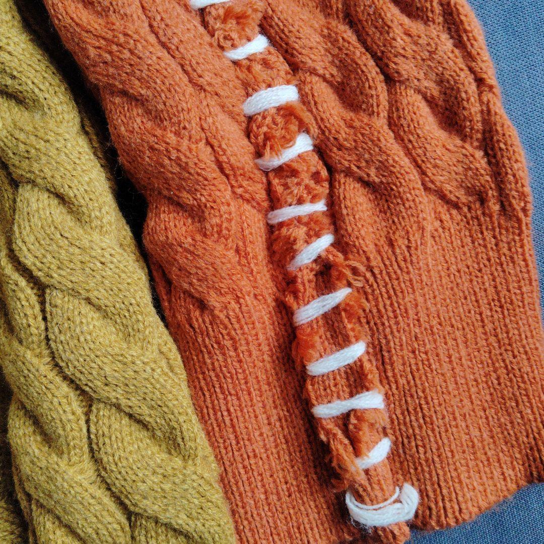 リメイク風カーディガン、デニムストール等おまとめで。チャエマです。