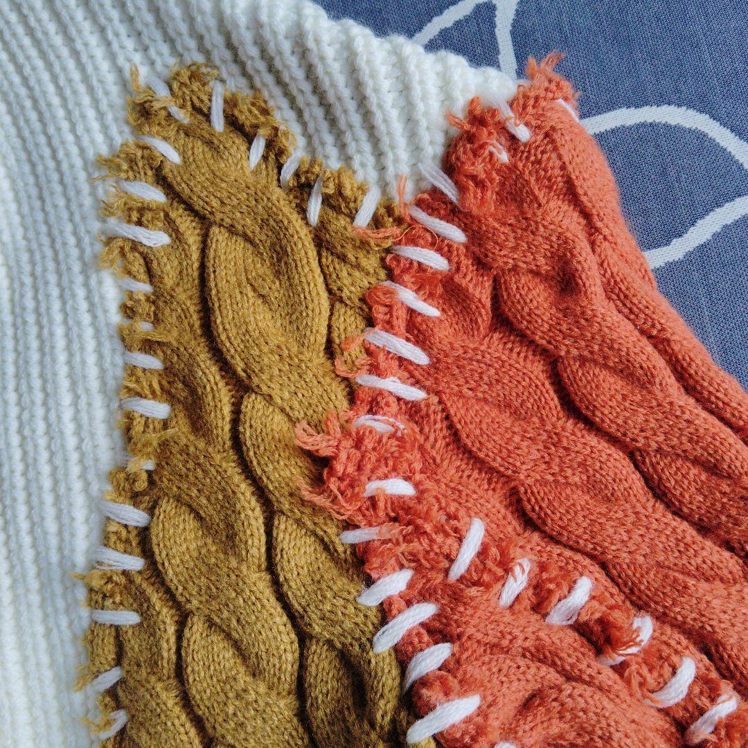 リメイク風カーディガン、デニムストール等おまとめで。チャエマです。