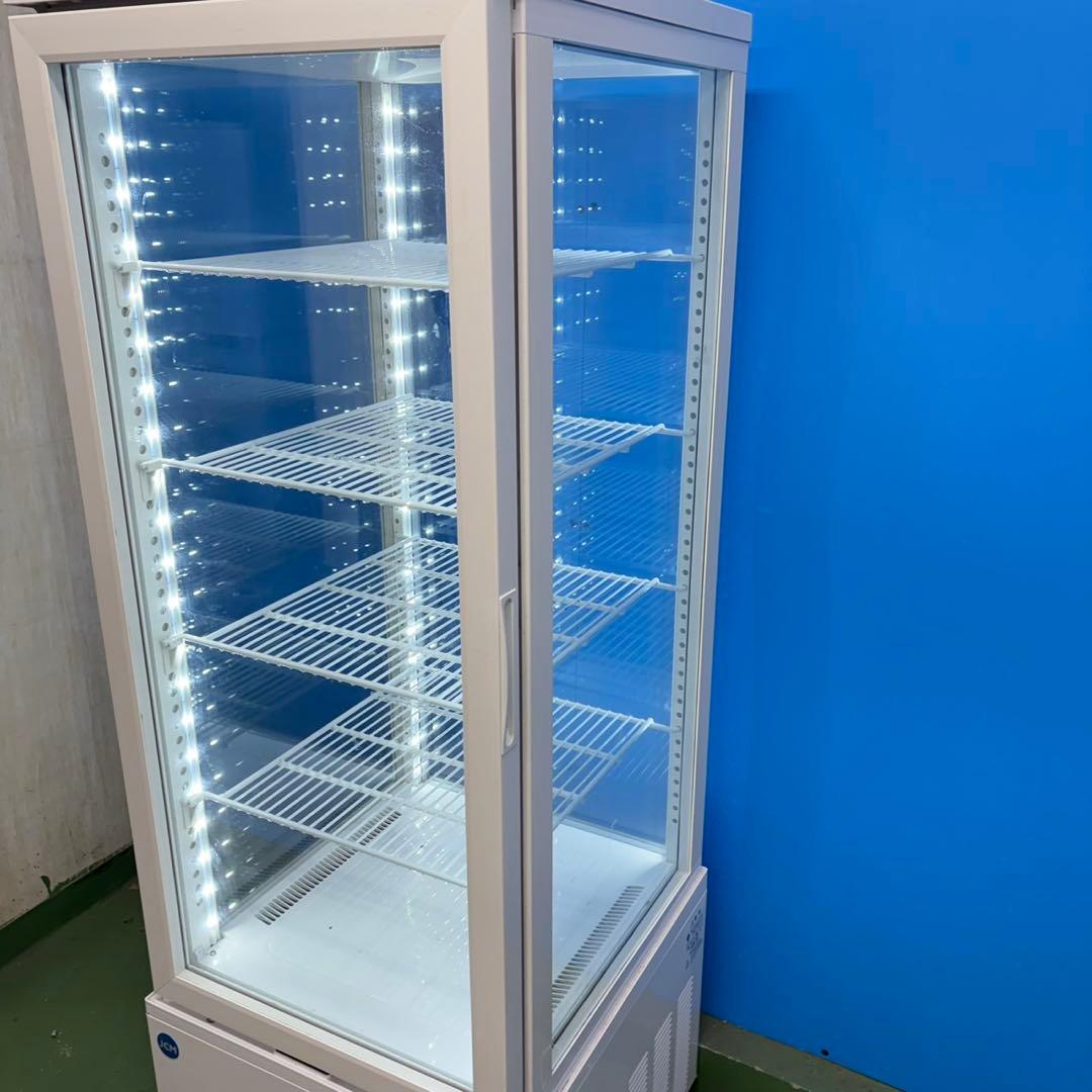 698 4面ガラス冷蔵ショーケース　右開き　2℃〜12℃ 半年保証込み　業務用