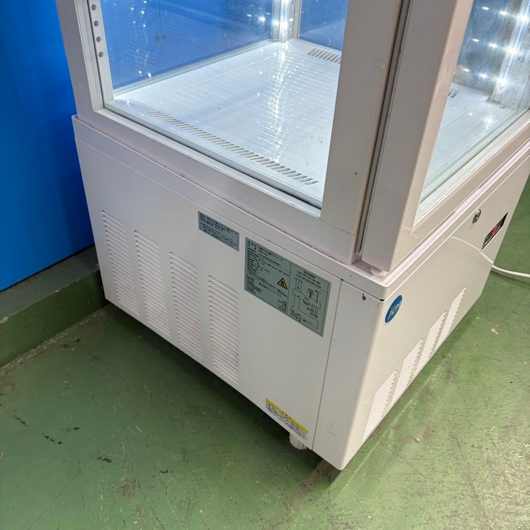 698 4面ガラス冷蔵ショーケース　右開き　2℃〜12℃ 半年保証込み　業務用