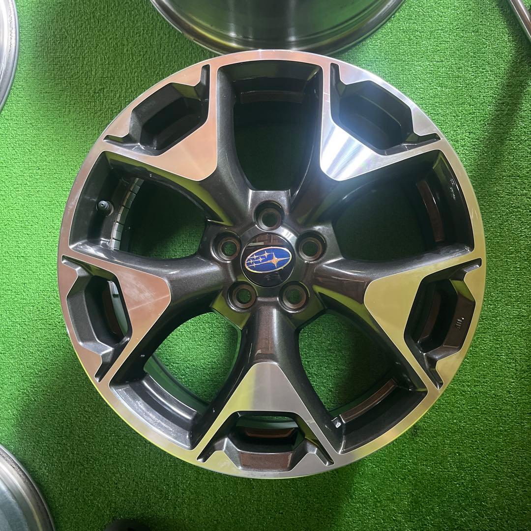 user_cb4ecb16① 2本 スバル　XV純正アルミホイール