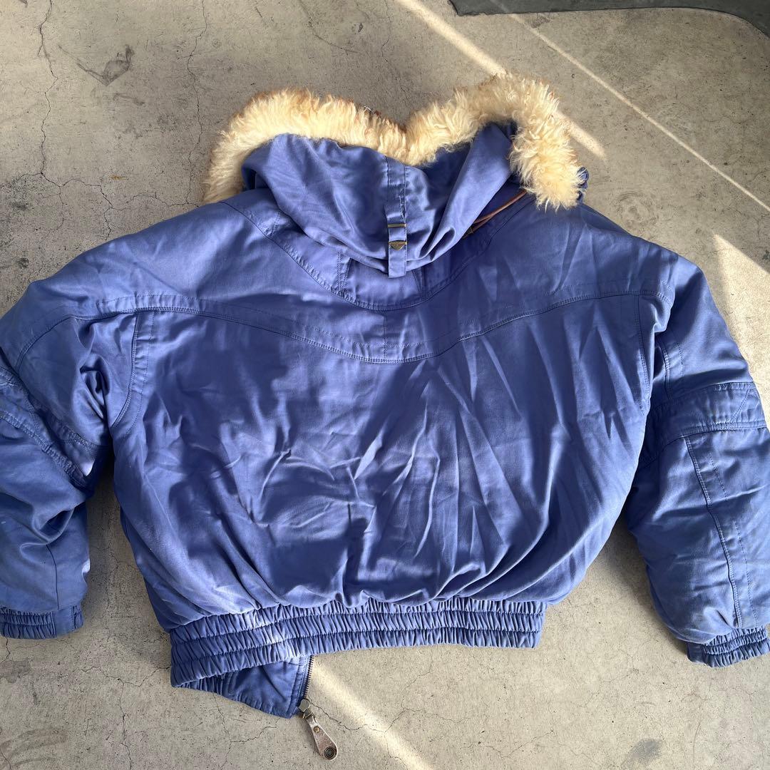 PHENIX ブルー N2B ダウンジャケット