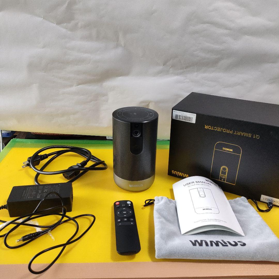 ＷiＭiＵS Q1 プロジェクター 本体 中古