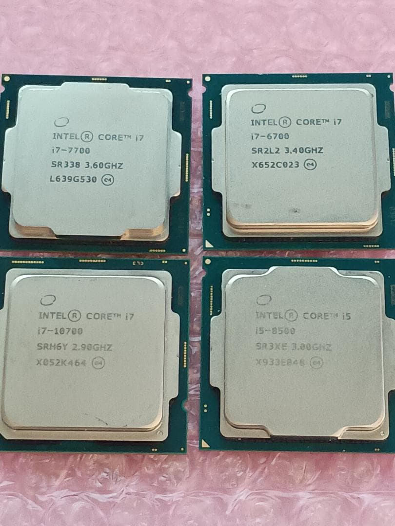 m*o様 CPU intel i7-10700/-7700 /-6700/i5-
