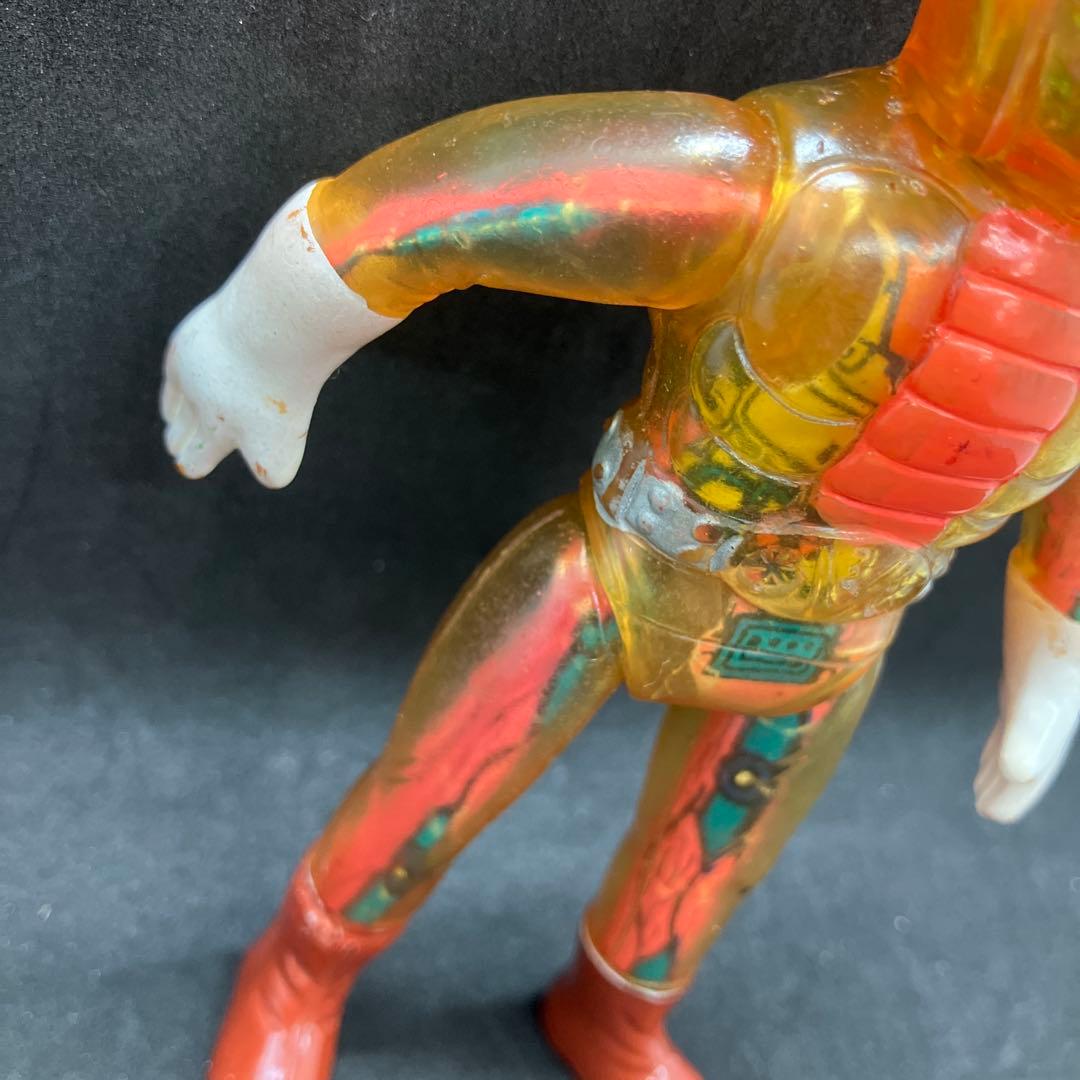 仮面ライダー V3 ポピー 改造人間 ソフビ 当時物 フィギュア