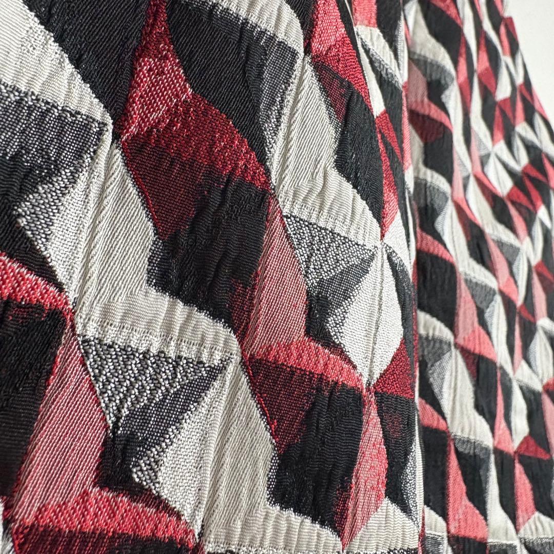 新品✨EMPORIO ARMANI✨マドラス柄　テーラードジャケット　42 L