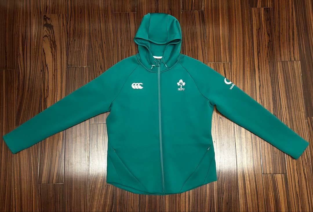 ジョナサン　ラグビー アイルランド代表 選手用　フルジップパーカー　L