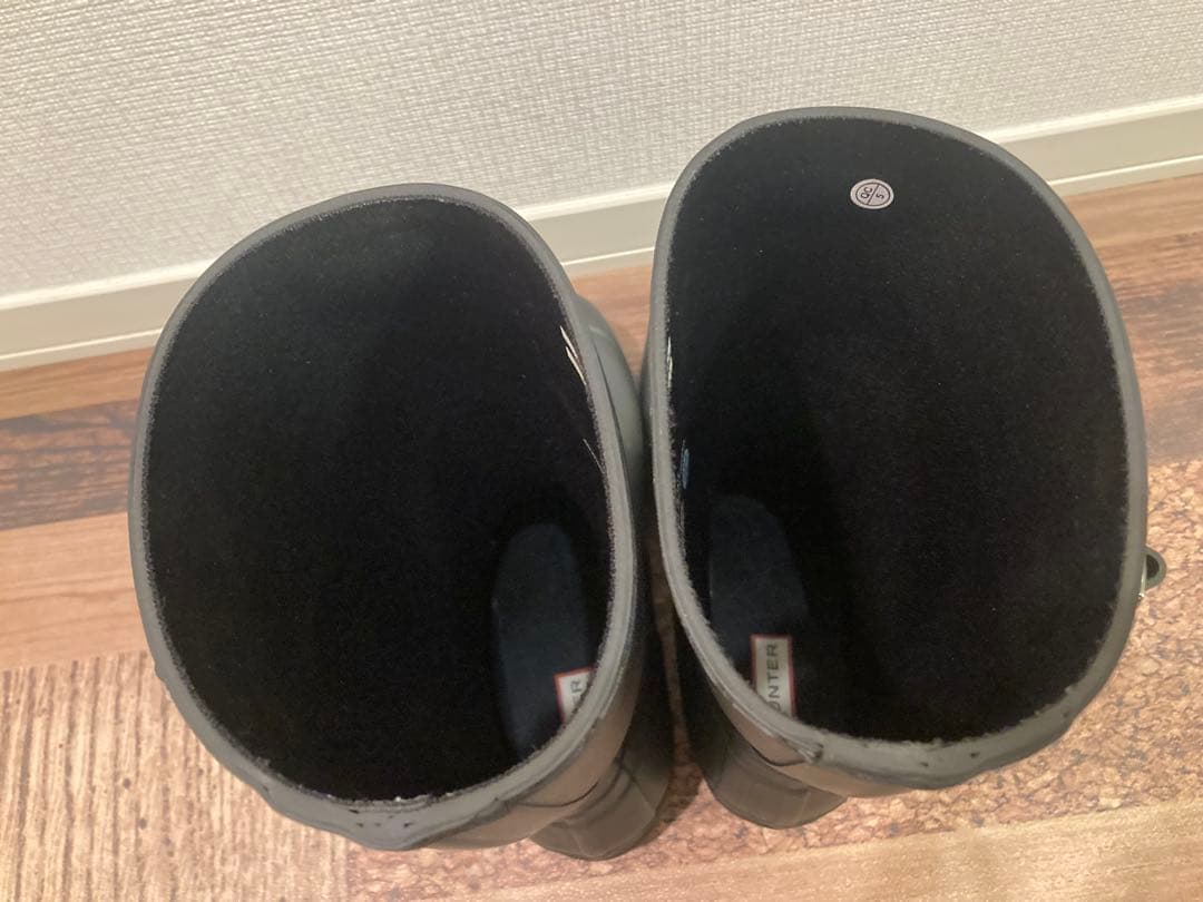 ★お取り置き★新品　HUNTER オリジナルツアーレインブーツ　黒