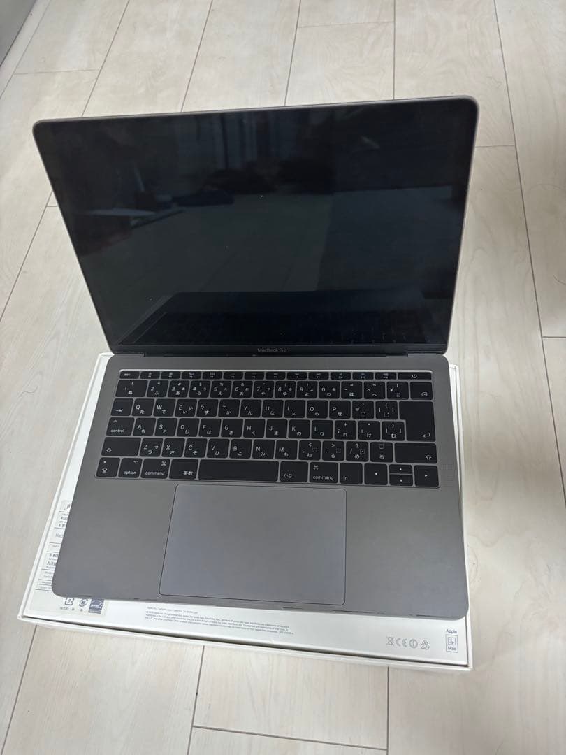 [ジャンク品]超美品MacBook Pro 2017スペースグレー13インチ