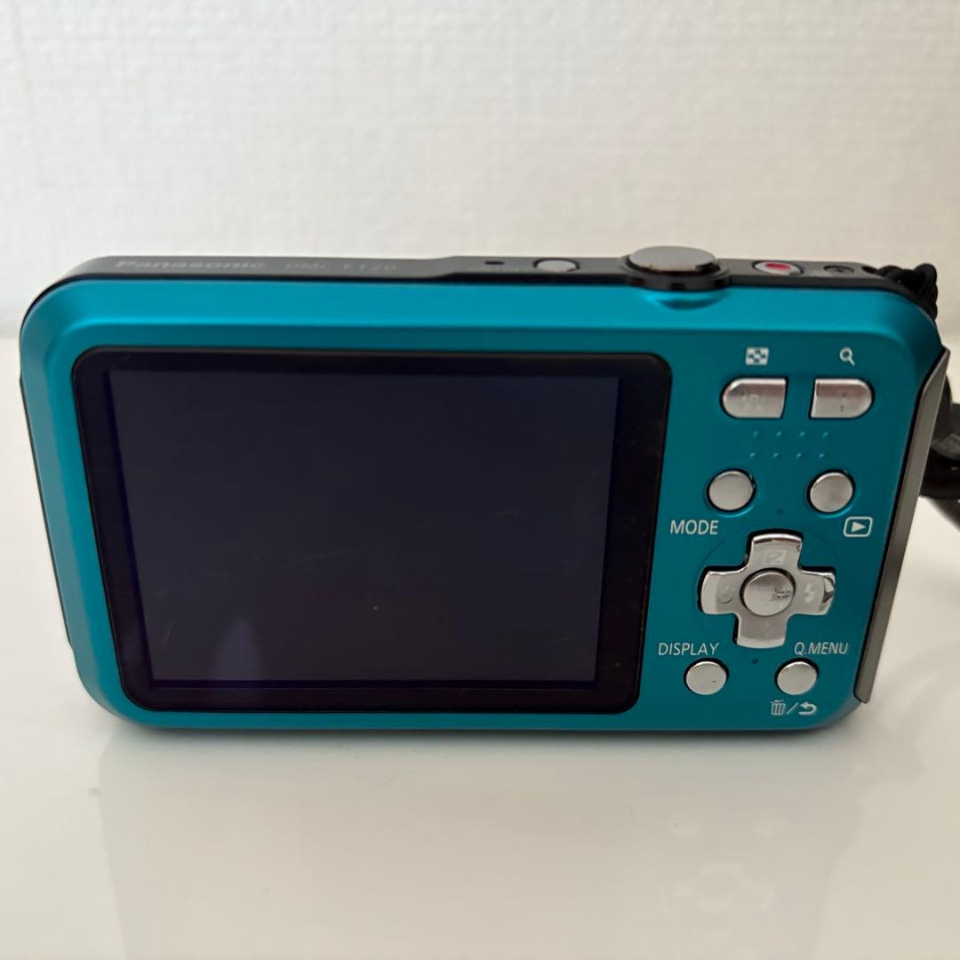【動作確認済】パナソニック LUMIX DMC-FT20 防水　コーラルブルー