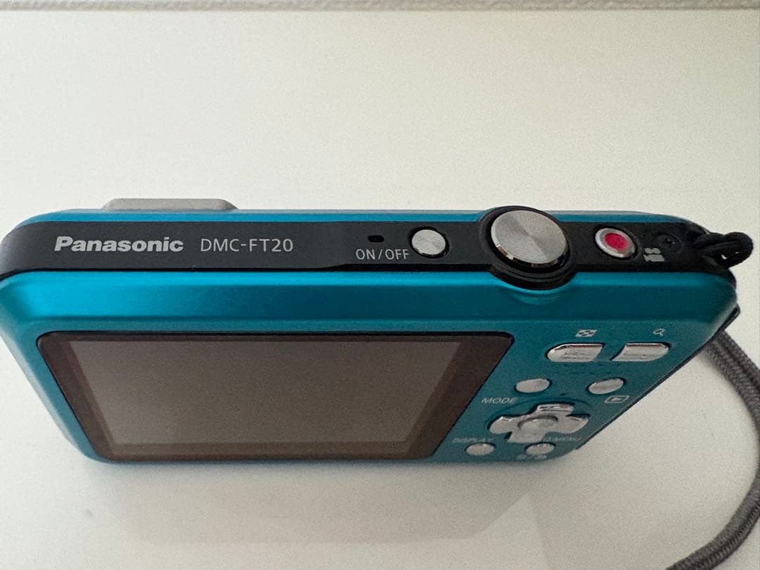 【動作確認済】パナソニック LUMIX DMC-FT20 防水　コーラルブルー