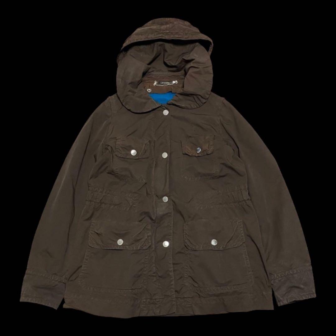 cp company 高密度 オーバーダイ ギミック ジャケット テック