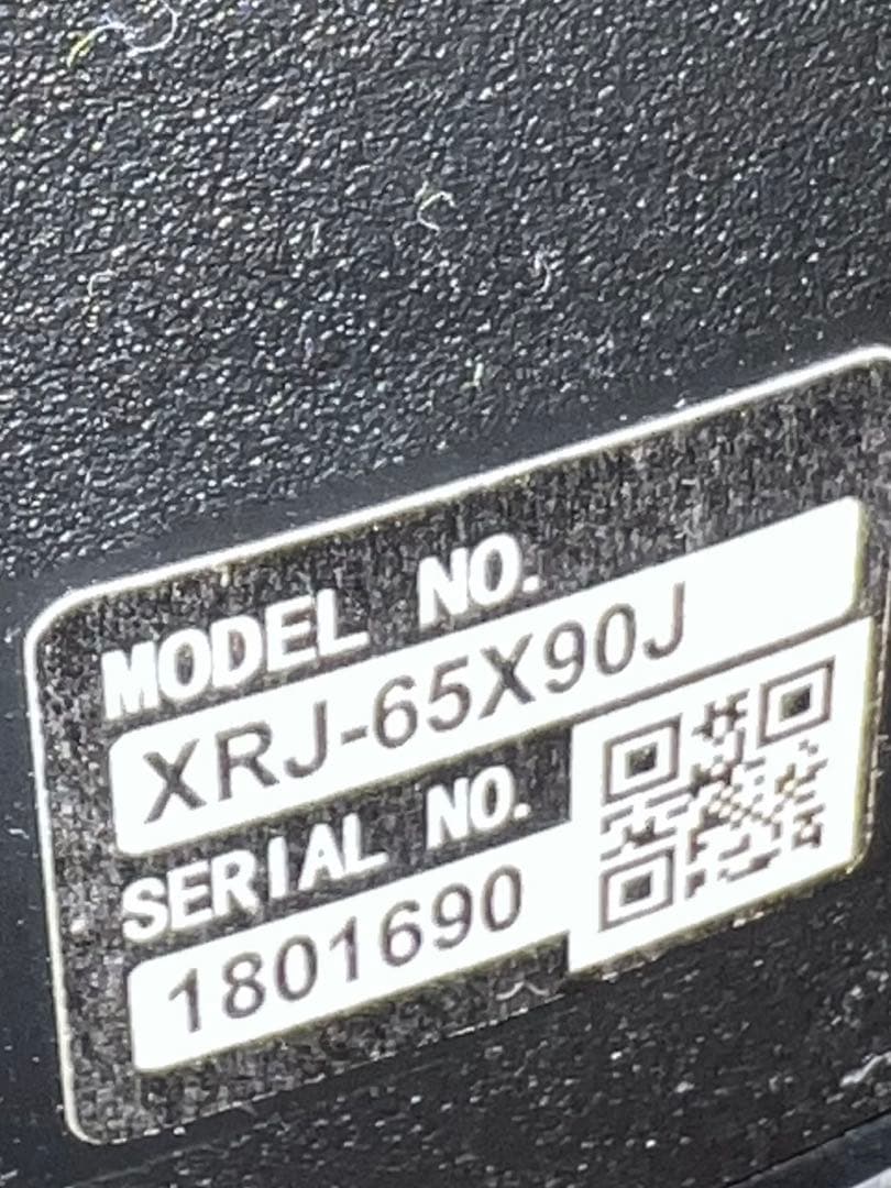 【ジャンク品】65型テレビSONY BRAVIA XRJ-65X90J