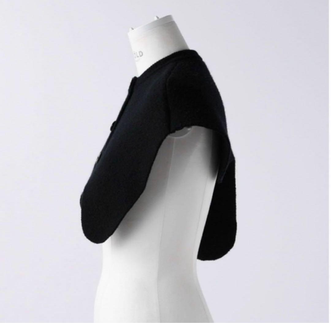 ☆ENFOLD エンフォルド☆ASYMMETRY CAPE！ブラック！美品！