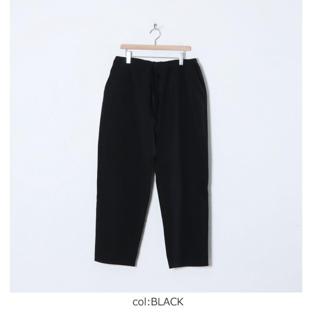 COMOLI (コモリ) 製品染 ドローストリングパンツ