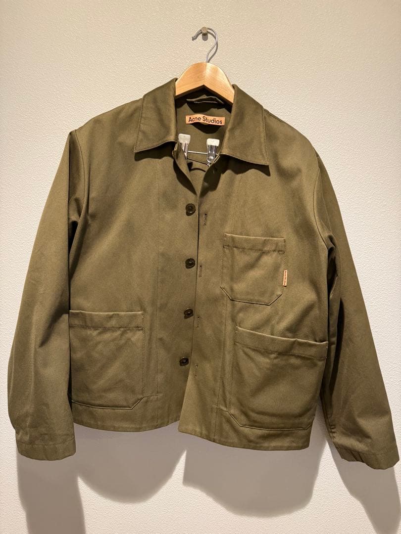 オリーブ コットン カバーオール　アクネステュディオス