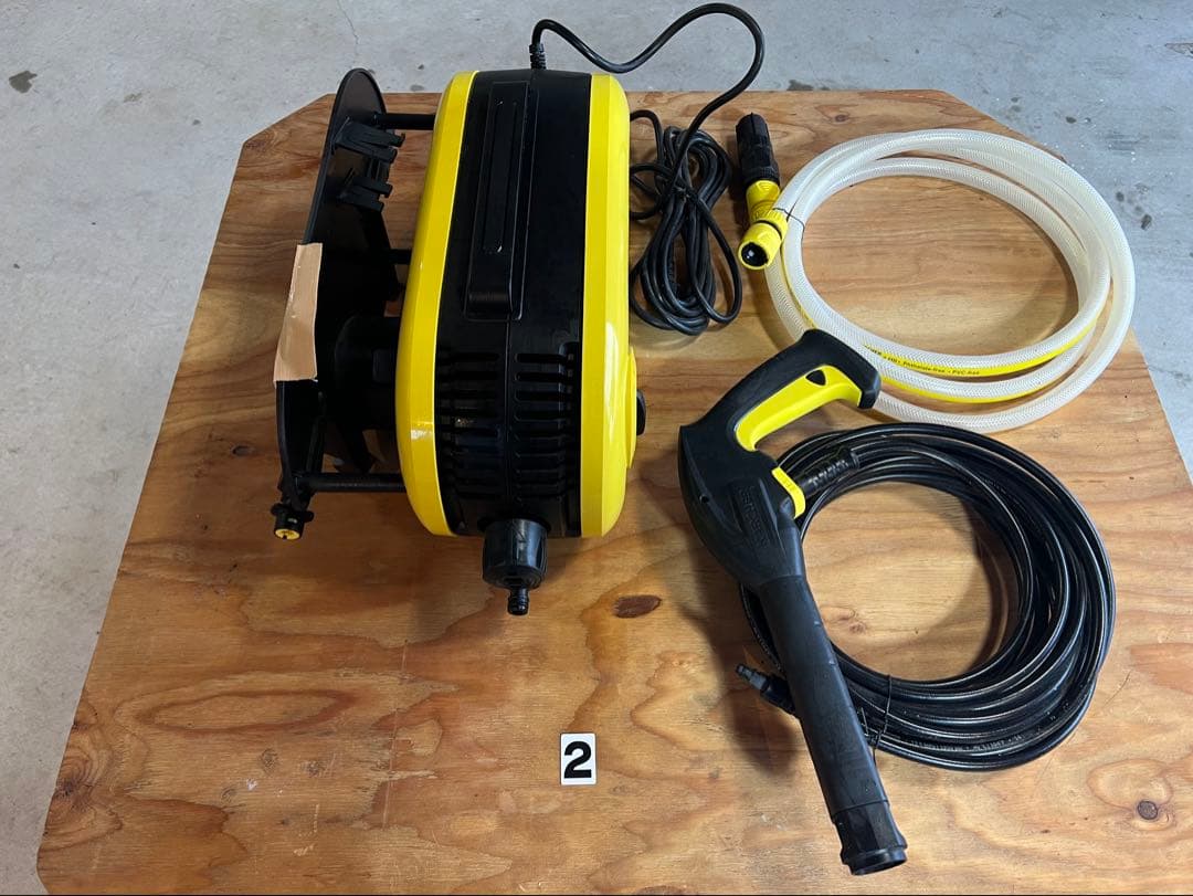 Kärcher 高圧洗浄機本体 黒・黄色