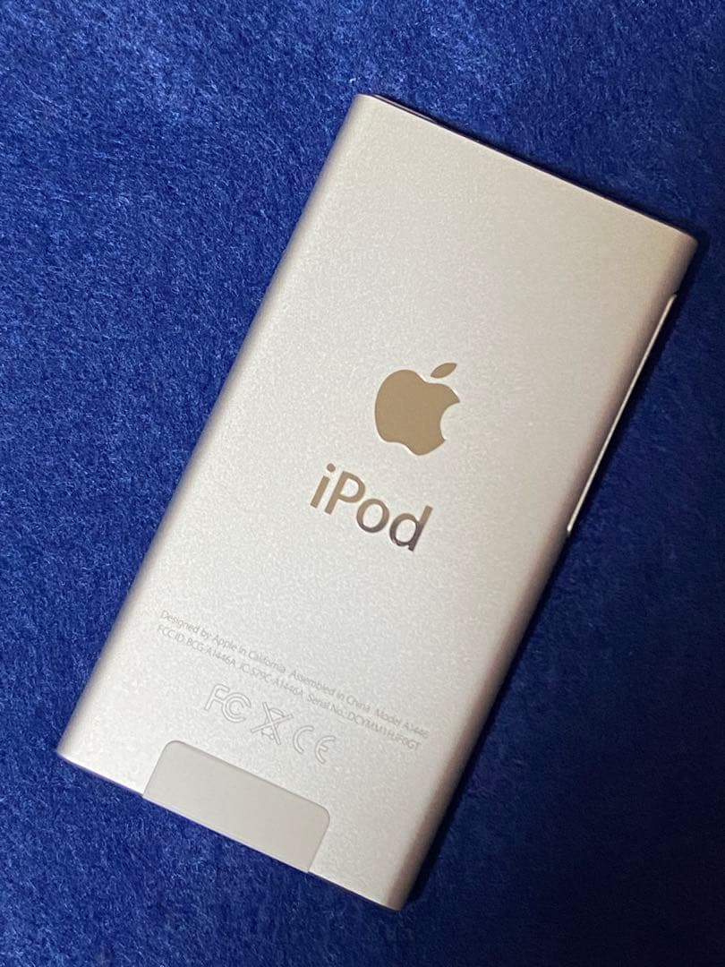 新品バッテリー Apple iPod nano 第7世代 シルバー すごく綺麗