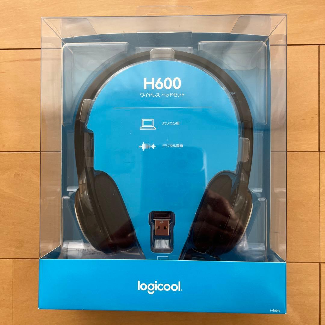 logicool H600R ワイヤレスヘッドホン