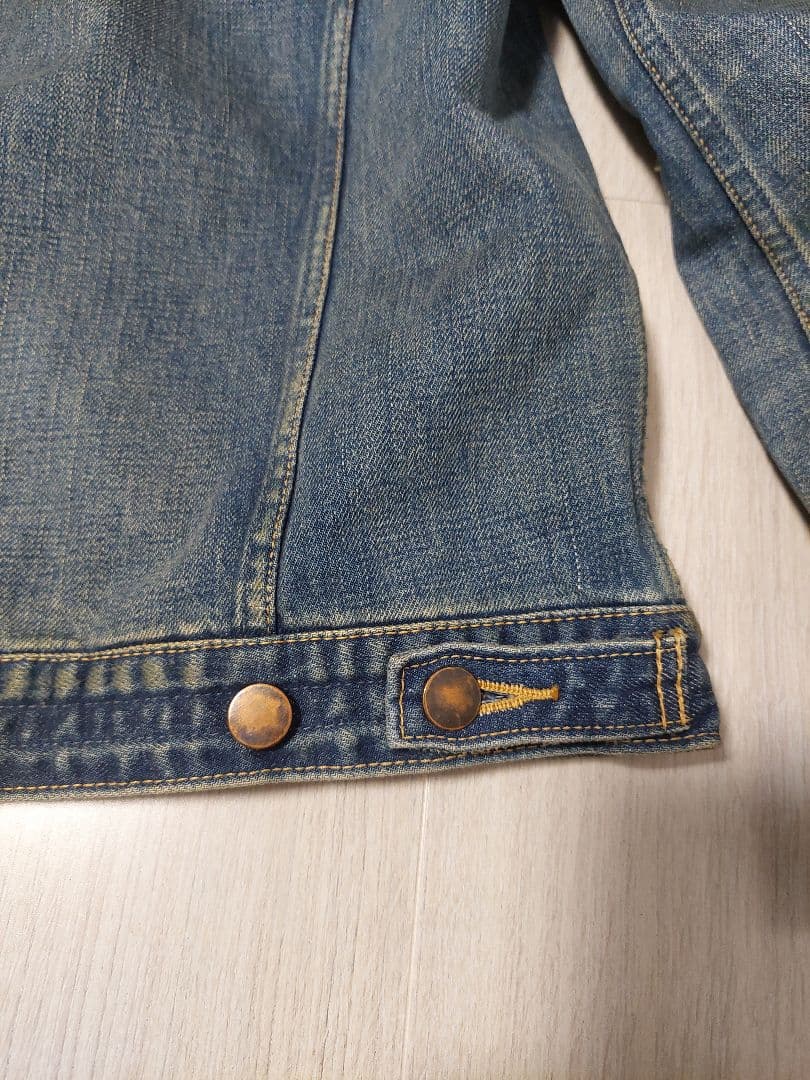 ナンバーナイン　07春夏ABOUT A BOY期　デニムジャケット　音符