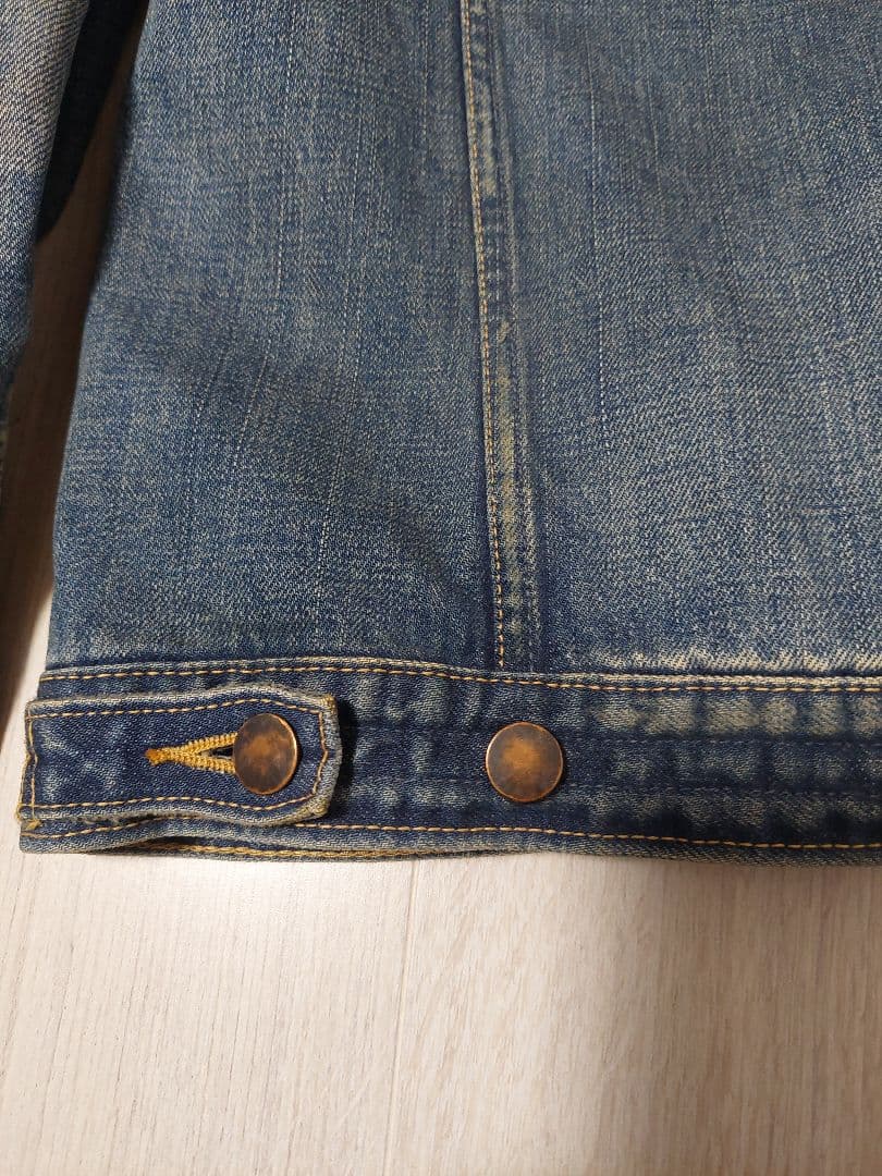 ナンバーナイン　07春夏ABOUT A BOY期　デニムジャケット　音符