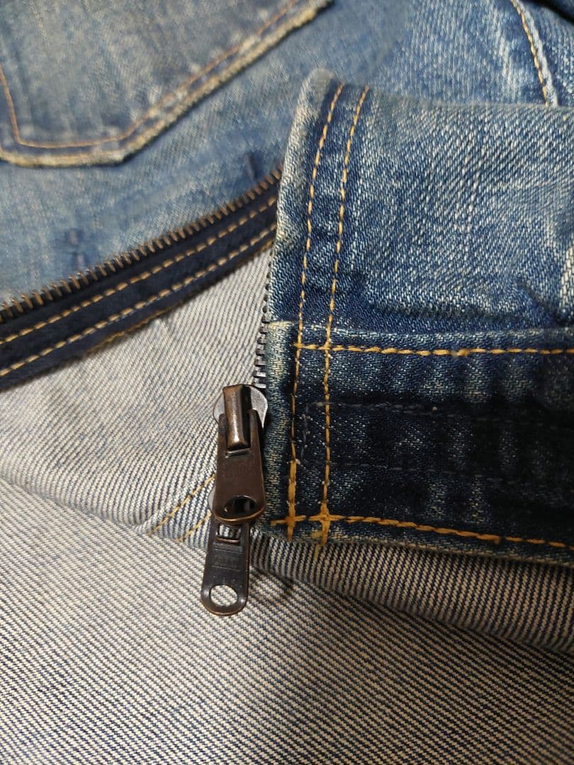 ナンバーナイン　07春夏ABOUT A BOY期　デニムジャケット　音符