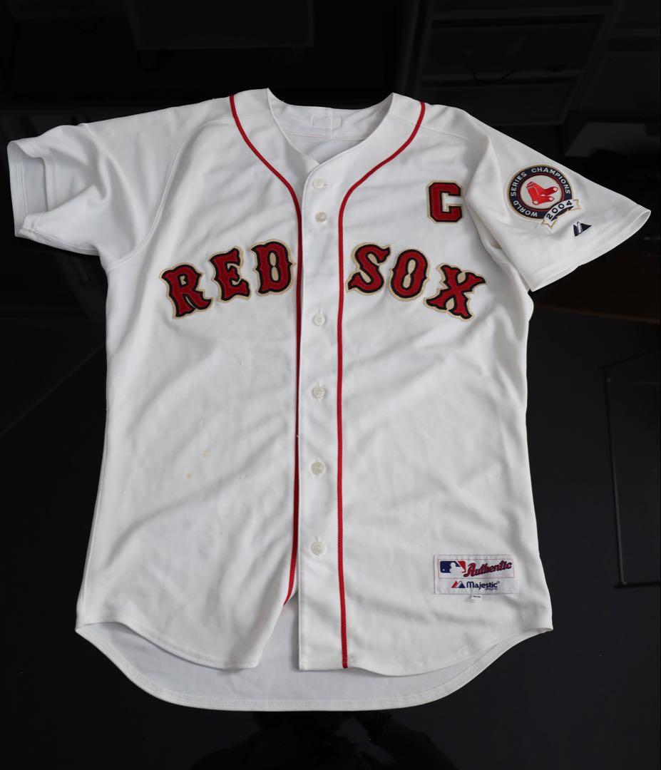 MLB レッドソックス ジェイソンバリテック オーセンティックホームジャージ
