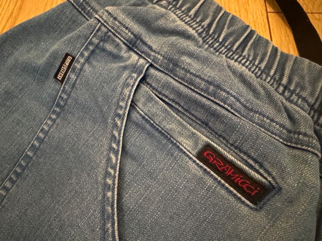 グラミチ × GRIP SWANYデニムガーデンパンツ GUP-17S150
