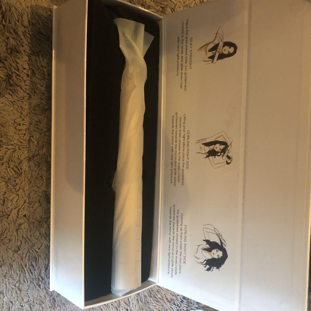 TYME Iron チタンプレート ストレート＆カール２wayヘアアイロン