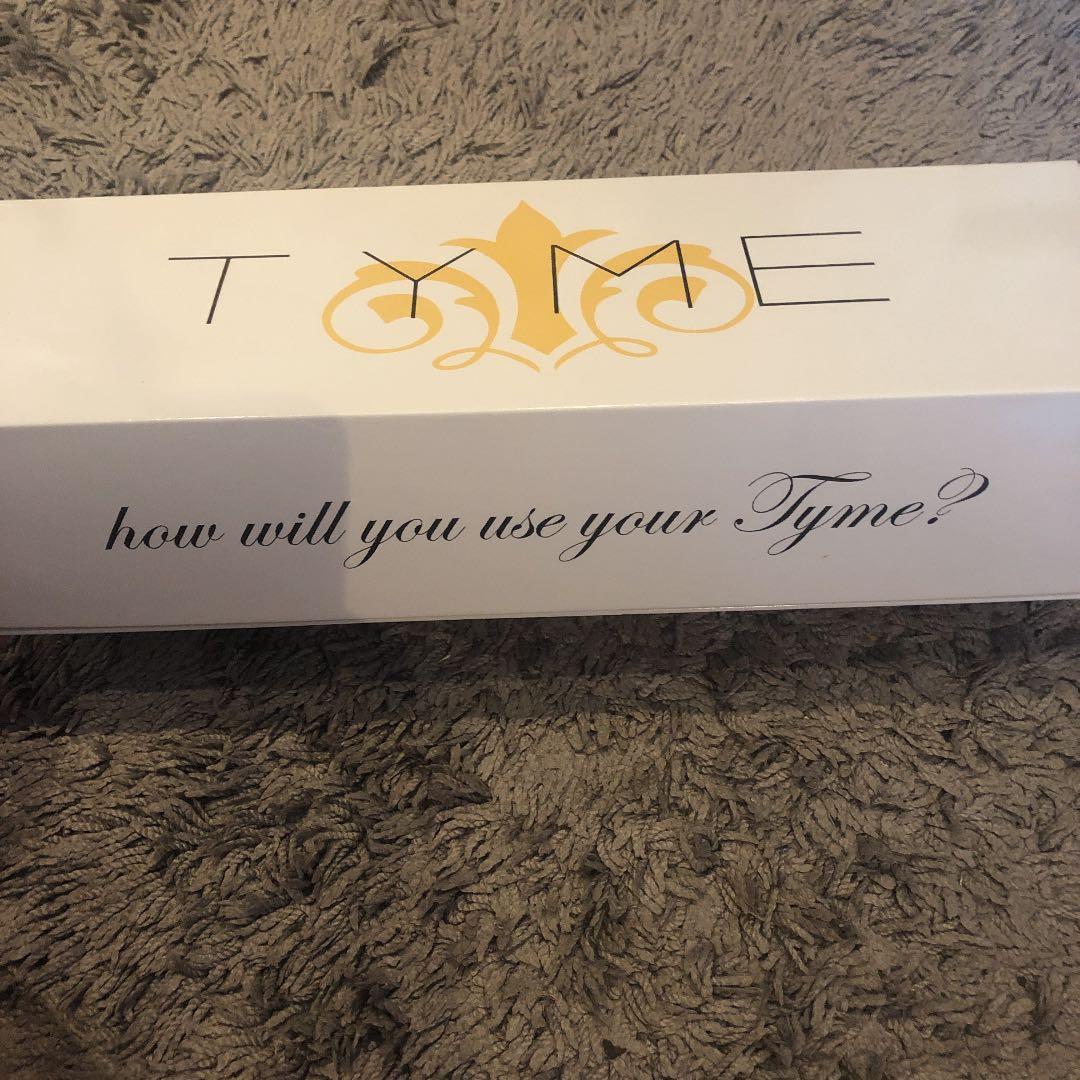 TYME Iron チタンプレート ストレート＆カール２wayヘアアイロン