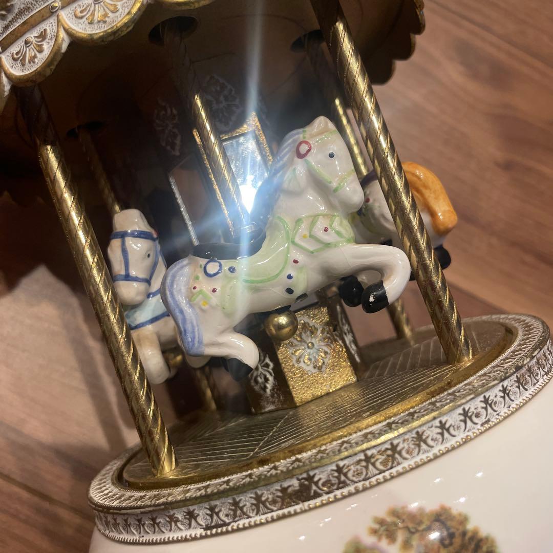 三協商事 メリーゴーランドのオルゴール メリーゴーランド