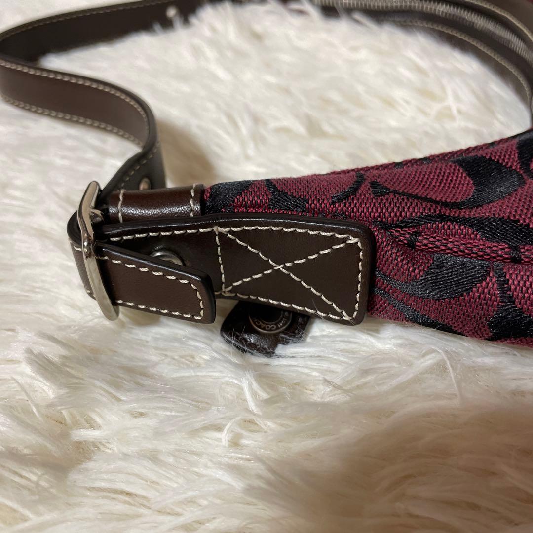 コーチ シグネチャー 柄 ホーボー Y2K ワンショルダー　6045