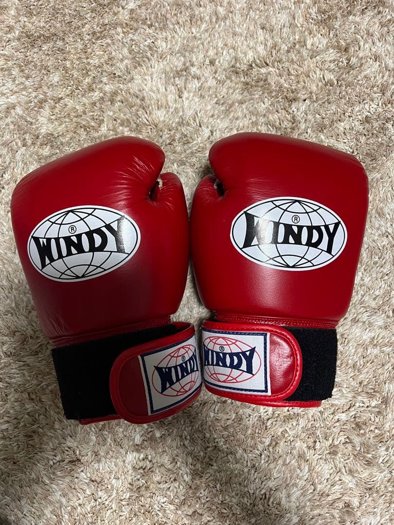 WINDY ボクシンググローブ レッド8oz