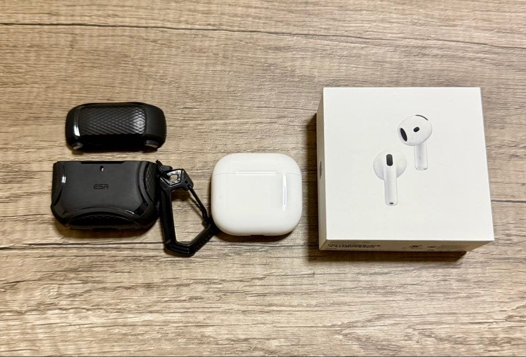 AirPods4本体 充電ケース 保護カバー付き