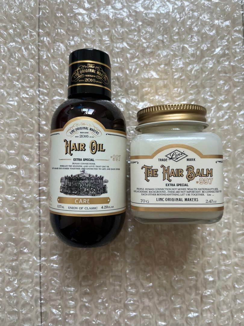 リンクヘアオイル997 ヘアバーム997 セット　新品未使用